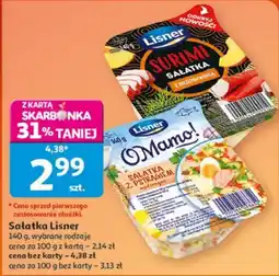 Auchan Sałatka Lisner oferta