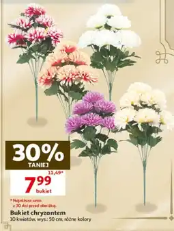 Auchan Bukiet chryzantem oferta