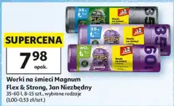 Auchan Worki na śmieci Magnum Flex & Strong, Jan Niezbędny oferta