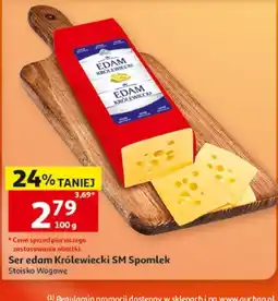 Auchan Ser edam Królewiecki SM Spomlek oferta