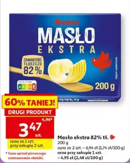 Auchan Masło ekstra oferta