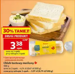 Auchan Chleb tostowy maślany oferta