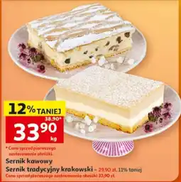 Auchan Sernik kawowy oferta