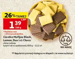 Auchan Ciastka Mafijne Black oferta