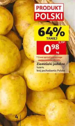 Auchan Ziemniaki jadalne luzem oferta