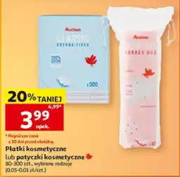 Auchan Płatki kosmetyczne oferta