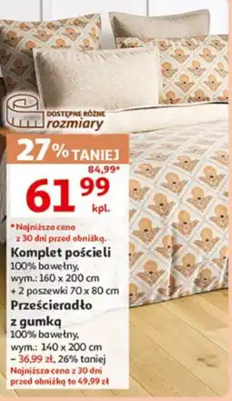 Auchan Komplet pościeli oferta