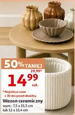 Auchan Wazon ceramiczny oferta