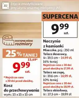 Auchan Naczynia z kamionki oferta