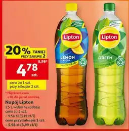 Auchan Napój Lipton oferta