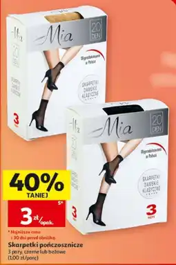 Auchan Skarpetki pończosznicze Mia oferta