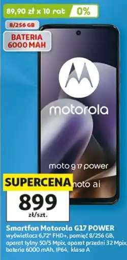 Auchan Smartfon Motorola G17 POWER oferta