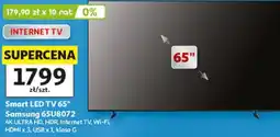 Auchan Smart LED TV 65" Samsung oferta