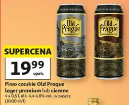 Auchan Piwo czeskie Old Prague oferta
