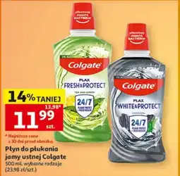 Auchan Płyn do płukania jamy ustnej Colgate oferta