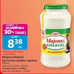 Auchan Majonez Kielecki bez konserwantów oferta