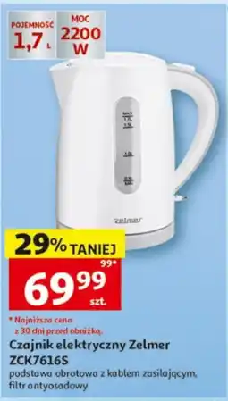 Auchan Czajnik elektryczny Zelmer oferta