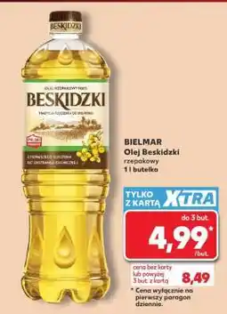 Kaufland BIELMAR Olej Beskidzki rzepakowy 1 l butelka oferta