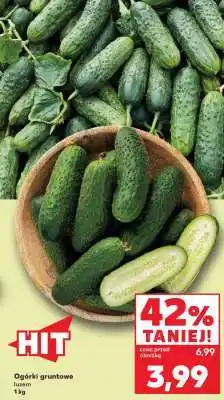 Kaufland Ogórki gruntowe luzem oferta