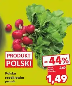 Kaufland Polska rzodkiewka pęczek oferta