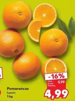 Kaufland Pomarańcze, luzem 1 kg oferta