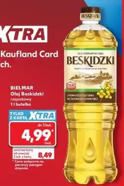Kaufland BIELMAR Olej Beskidzki rzepakowy 1 l butelka oferta