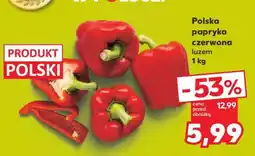 Kaufland Polska papryka czerwona luzem 1 kg oferta