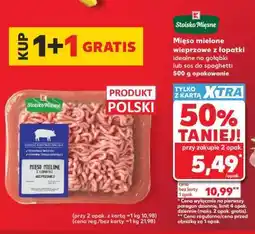 Kaufland Mięso mielone wieprzowe z łopatki oferta