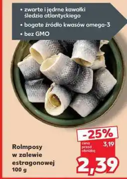 Kaufland Rolmopsy w zalewie estragonowej 100 g oferta