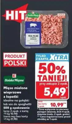Kaufland Mięso mielone wieprzowe z łopatki oferta