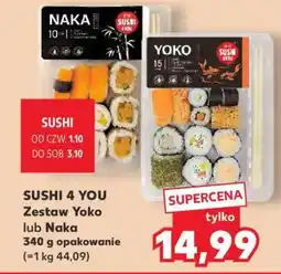 Kaufland SUSHI 4 YOU Zestaw Yoko lub Naka oferta