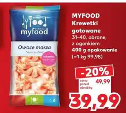 Kaufland MYFOOD Krewetki gotowane oferta