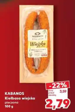 Kaufland Kiełbasa wiejska pieczona oferta