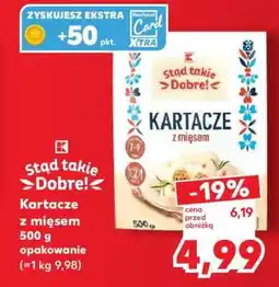 Kaufland Kartacze z mięsem oferta