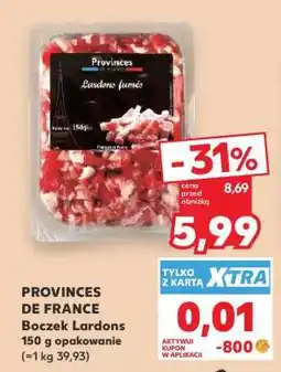Kaufland PROVINCES DE FRANCE Boczek Lardons 150 g opakowanie oferta