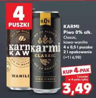 Kaufland KARMI Piwo 0% alk oferta