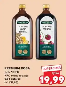 Kaufland PREMIUM ROSA Sok 100% oferta