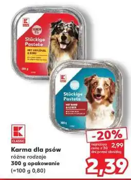 Kaufland Karma dla psów oferta
