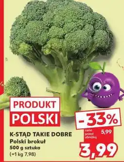 Kaufland Polski brokuł oferta