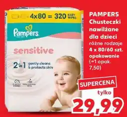 Kaufland PAMPERS Chusteczki nawilżane dla dzieci oferta