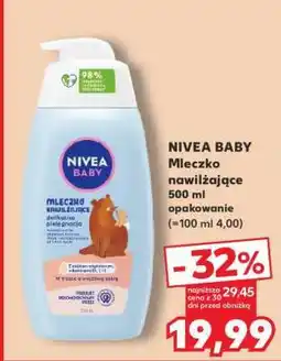 Kaufland NIVEA BABY Mleczko nawilżające 500 ml opakowanie oferta