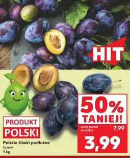 Kaufland Polskie śliwki podłużne luzem 1 kg oferta