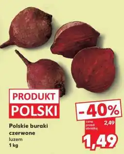 Kaufland Polskie buraki czerwone luzem 1 kg oferta