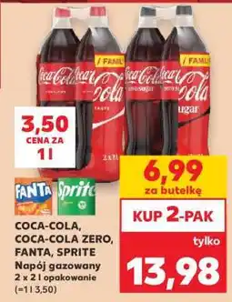 Kaufland Coca-Cola Coca-Cola Zero Fanta Sprite oferta
