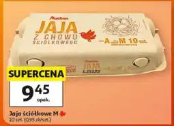 Auchan Jaja ściółkowe M oferta