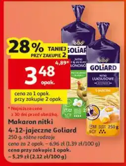 Auchan Makaron Nitki oferta