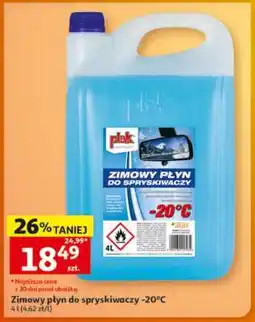 Auchan Zimowy płyn do spryskiwaczy -20°C oferta