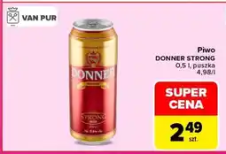 Carrefour Piwo DONNER STRONG oferta