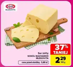 Carrefour Ser żółty SOKÓŁ, MAZDAMER MLEKOVITA oferta