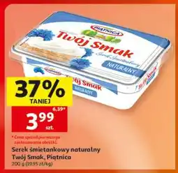 Auchan Serek śmietankowy naturalny oferta